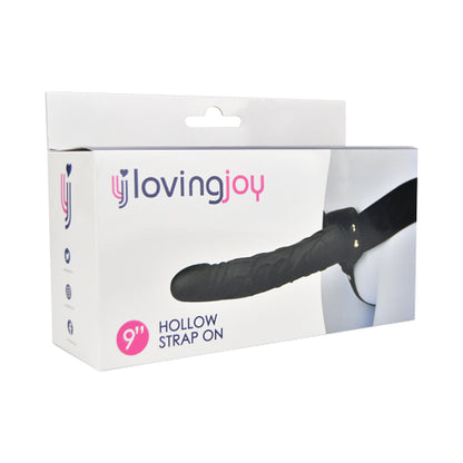 loving-joy-8-inch-hollow-strap-on-black