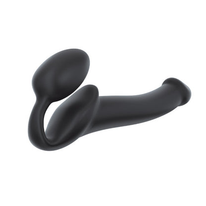 strap-on-me-semi-realistic-bendable-strap-on-black-medium