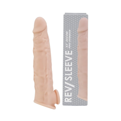rev-sleeves-8-5-inch-realistic-silicone-penis-extension-sleeve