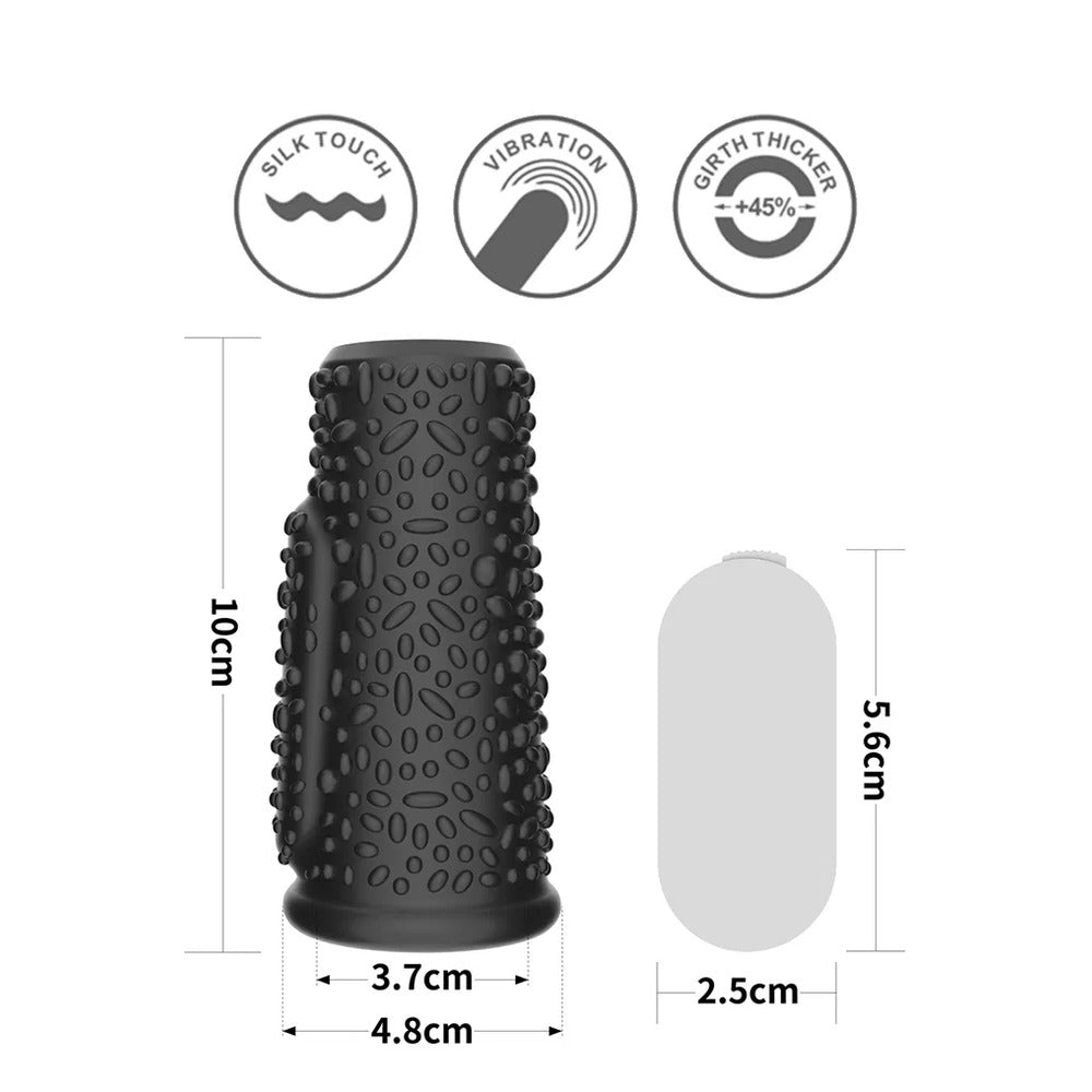 Lovetoy Drip Vibrating Penis Sleeve