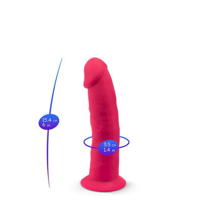 6-inch-realistic-silicone-dual-density-dildo-with-suction-cup-pink
