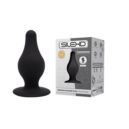 silexd-dual-density-tapered-silicone-butt-plug-small