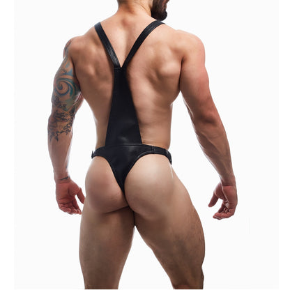 c4m-dungeon-black-leatherette-full-body-harness-one-size