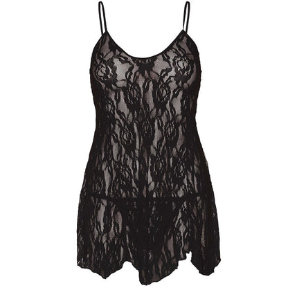 leg-avenue-rose-lace-flair-chemise-plus-size