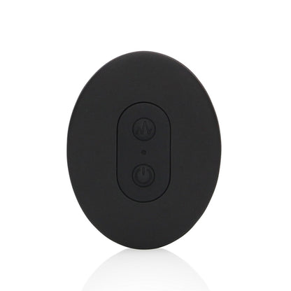 smooth-vibrating-anal-plug-with-remote-control-black