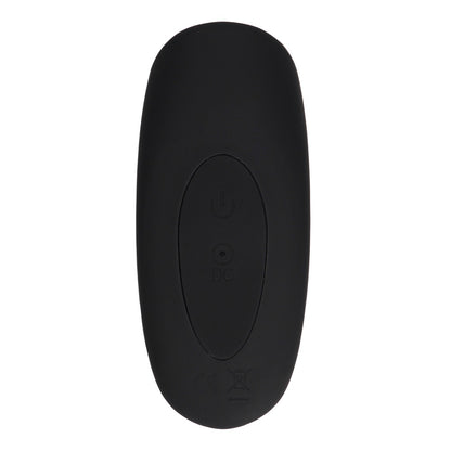 smooth-vibrating-anal-plug-with-remote-control-black
