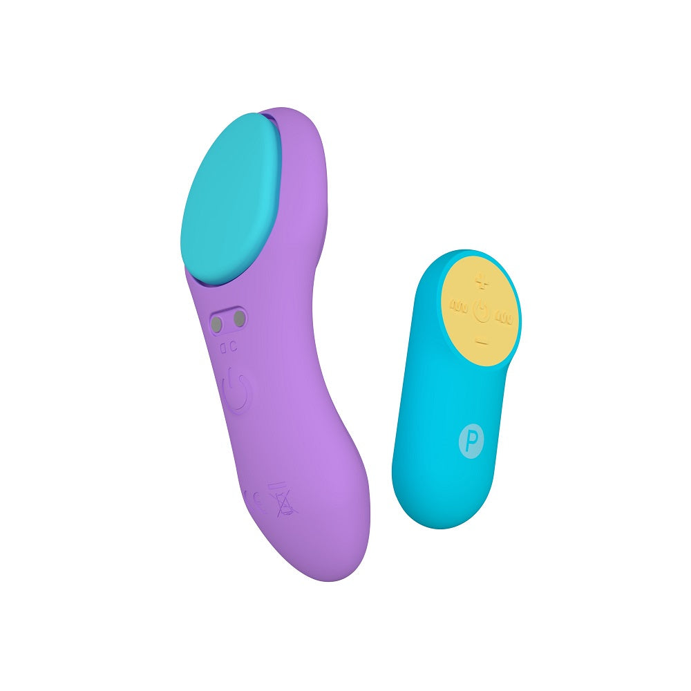 party-color-panty-remote-control-vibrator-purple